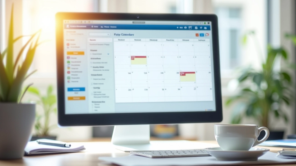 Calendário num computador mostrando datas disponíveis para agendamento de consulta de visto